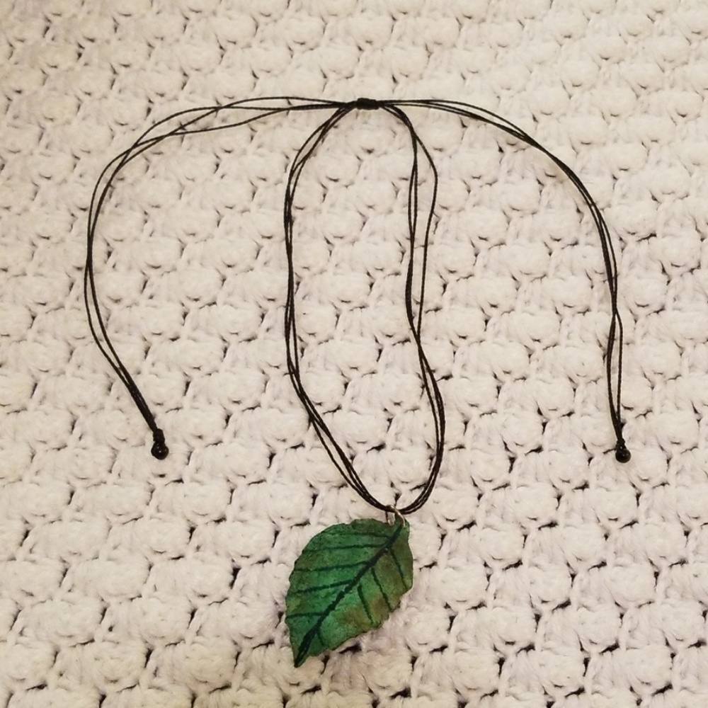 Orange Peel Necklace, Reversible and Adjustable